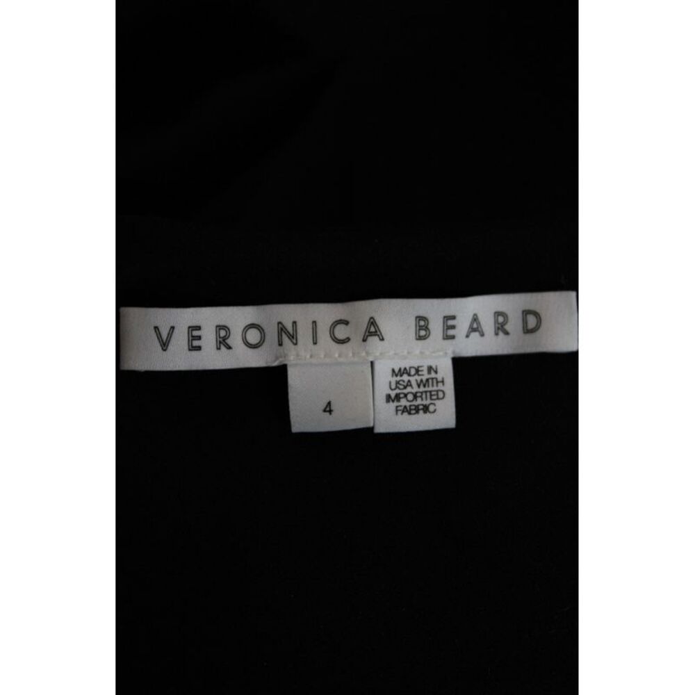 Veronica Beard Womens Ankle Pants Black 86% Nylon Zip Size 4 - Picture 6 of 6